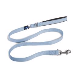 Curli Basic Hunde Line Med Neopren Håndtag SkyBlue 140cm