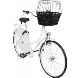 Trixie Cykelkurv Til Hund 5 kg Med Gitter & Pude Koksgrå