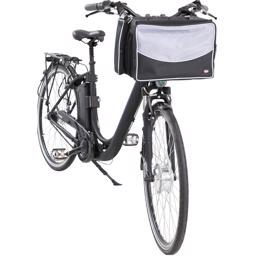 Trixie Cykelkurv Til Hund 6 kg 2i1 Kurv & Taske Nylon Sort Grå