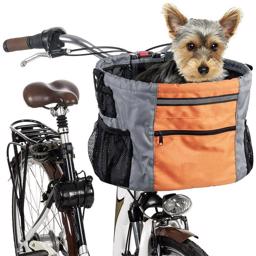 Karlie Hunde Cykeltaske Sort Orange Til 7 kg Hund