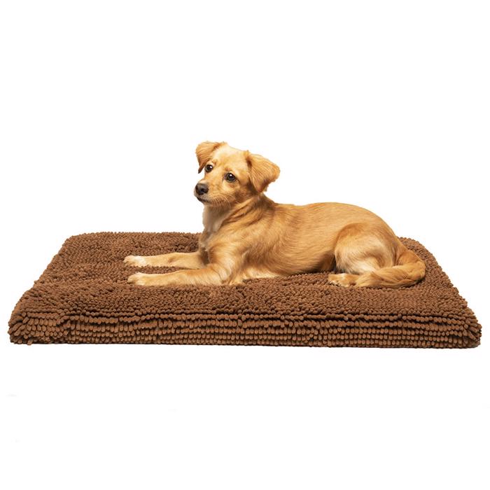 DGS Dirty Dog Microfibre Madras til Hunden Brown