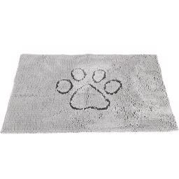 DGS Hunde Måtte Underlag Microfiber Silver Grey