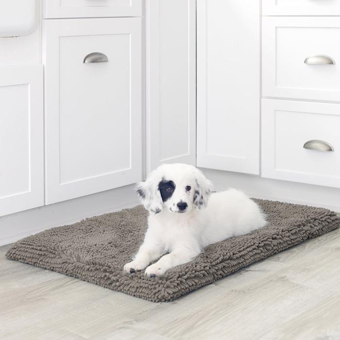 DGS Dirty Dog Microfibre Madras til Hunden MistyGrey