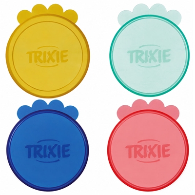 Trixie Dåselåg Til Vådfoder2-Pack Ø10cm Assorteret Farve
