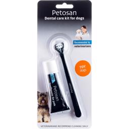 Petosan Dental Kit Toy Dog Tandbørsten Til De Små Hunde