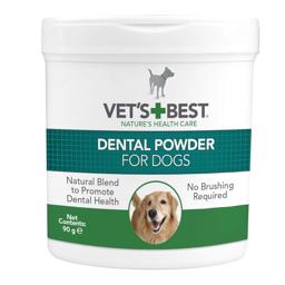 Vets Best Dental Powder For Dogs Tandpleje Pulver 90gram