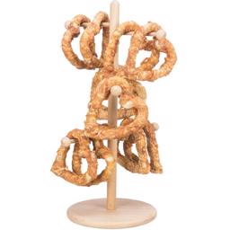 Trixie Denta Fun Oksehud Tygge Hjerte Med Kyllinge 125g LARGE
