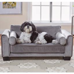 EHP Hundesofa Design Jordan Dark Grey Flot & Stilren