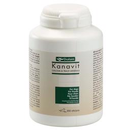 Diafarm Kanavit Calcium & Spor Mineral Tilskud Til Hunde 350 stk.