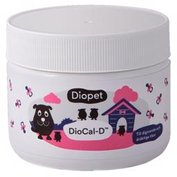 Diopet DioCal-D Fodertilskud til Hunden med Calcium og Vitamin D 150g