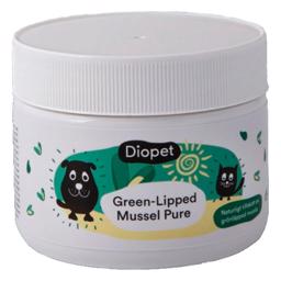 Diopet Green Lipped Mussel Pure Fodertilskud af Grønlæbet Musling 150g