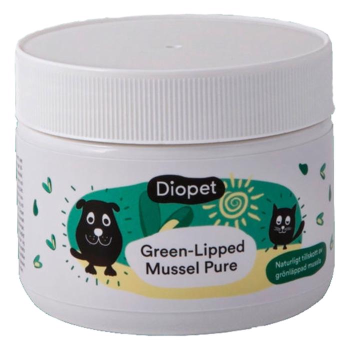 Diopet Green Lipped Mussel Pure Fodertilskud af Grønlæbet Musling 150g