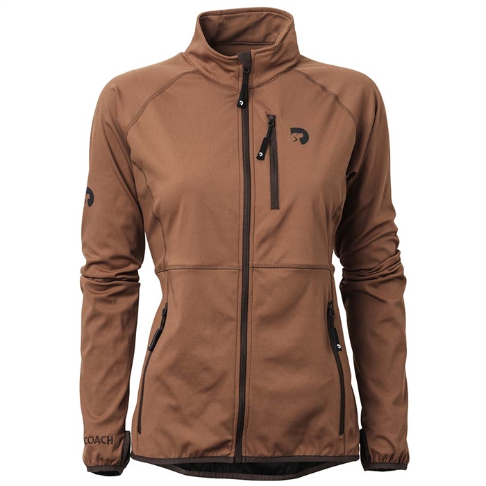 DogCoach FeelFree Dog Walker Zip Jacket Caramel Emma