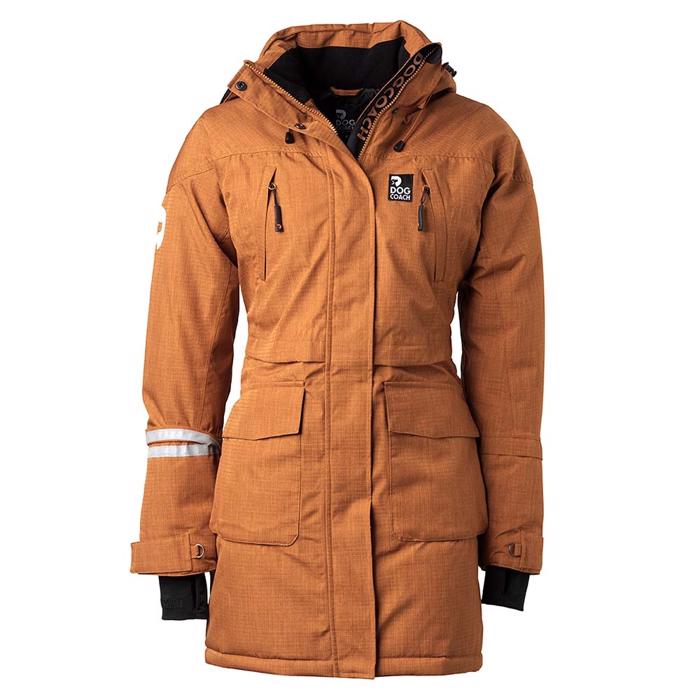 DogCoach Hundelufter Parka Damejakke Model River Vol. 8.0 Sun Downer Orange