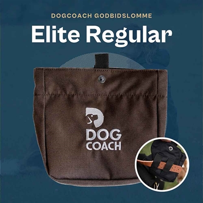 DogCoach Godbidslomme Elite Regular Bison Natz