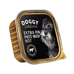 Doggy Delikatess Extra Fin Paté med Okse 150g