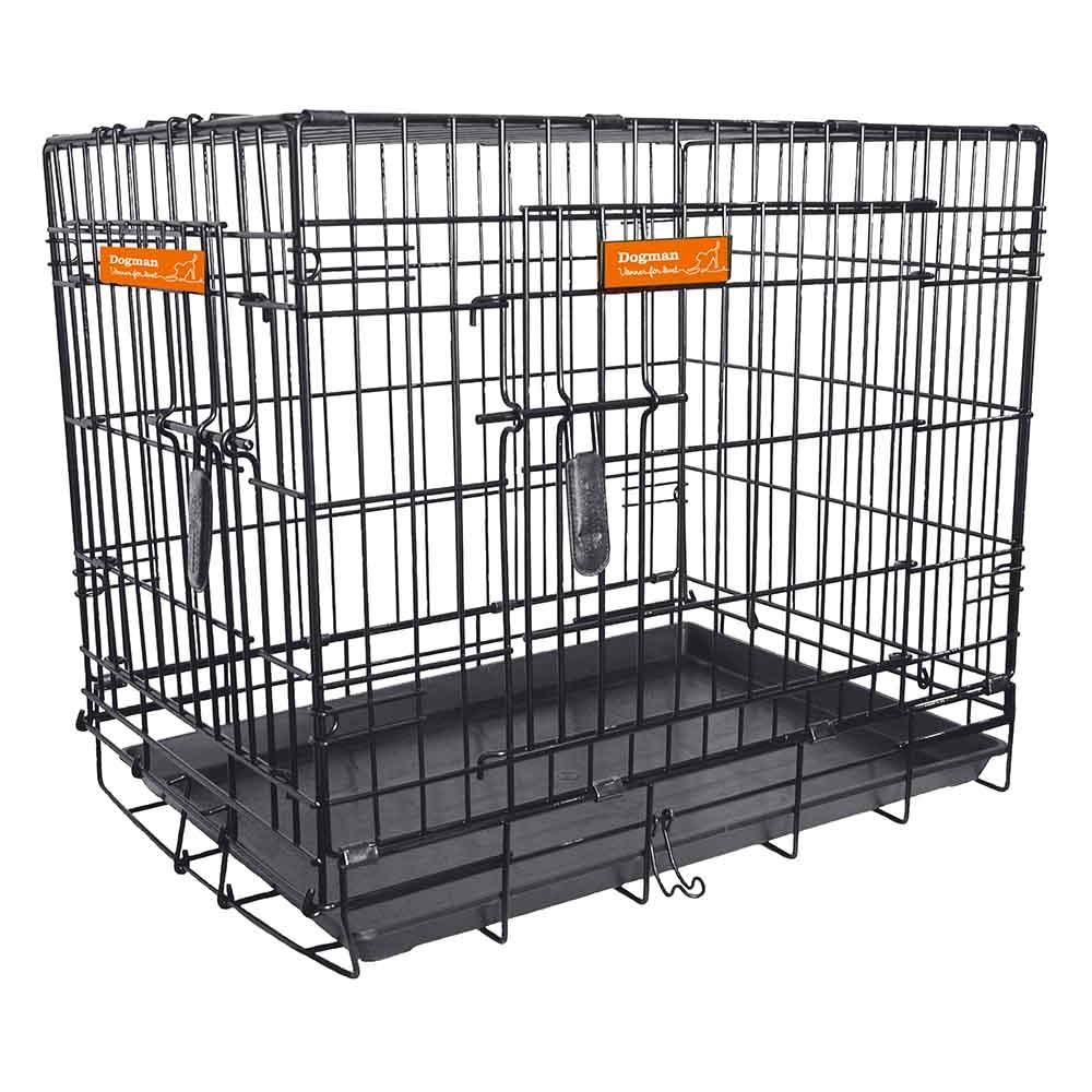 Dogman PREMIUM Hundebur Til Hjemmet, Udstilling eller Bilen i Sort