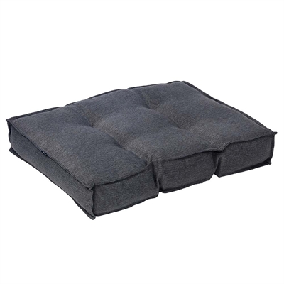 Dogman Hundepude Madras Memory Foam Classy Grå