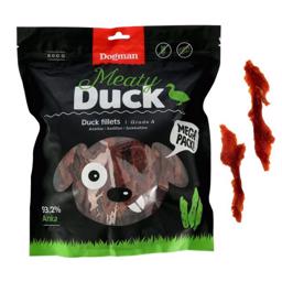naturligt andekød til hunde fra Dogman 800 gram