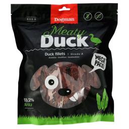 Dogman meaty duck fillets grade a naturlig hundesnack