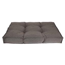 Dogman Hundepude Madras Memory Foam Classy Grå