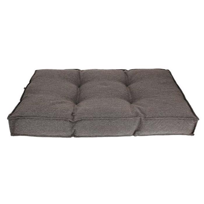 Dogman Hundepude Madras Memory Foam Classy Grå