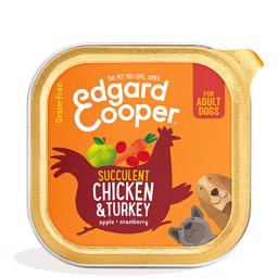 Edgar Cooper Vådfoder Succulent Chicken & Turkey 300g