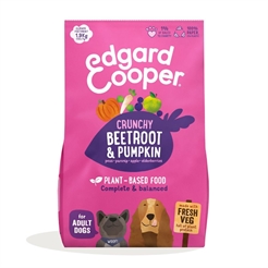 Edgard Cooper Crunchy Beetroot & Pumpkin Plantebaseret Hundefoder 2,5kg