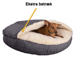 Snoozer Cozy Cave Ekstra Betræk Til Hundehulen STANDARD Heather Grey