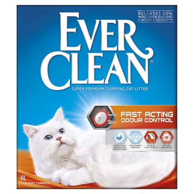 Ever Clean Kattegrus Fast Acting Odour Control 6L