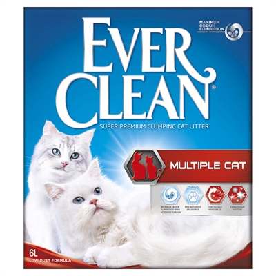 Ever Clean Kattegrus Multiple Cat 6L