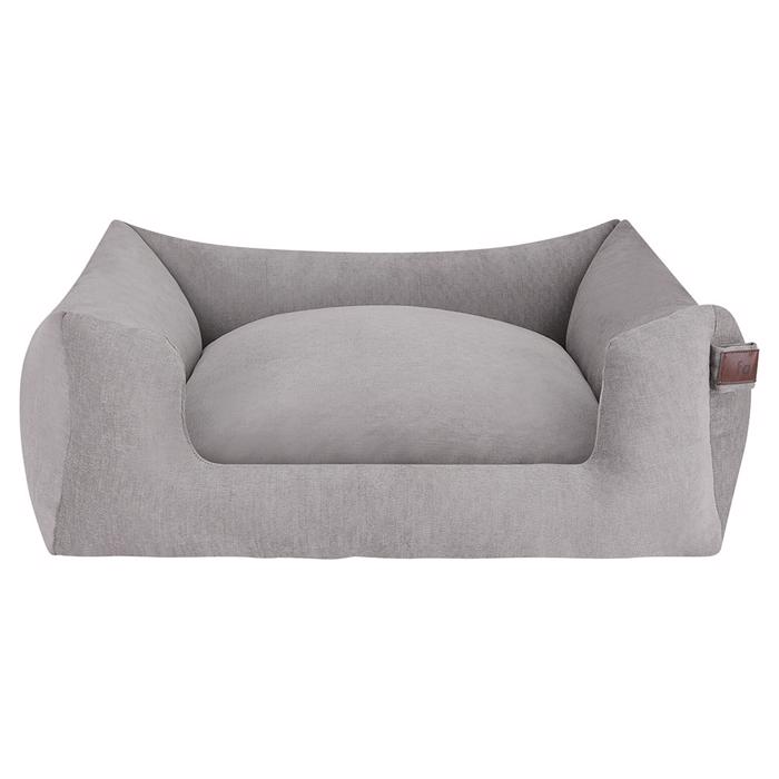 Fantail Snooze Mellow Designer Hundeseng i Farven Pearl Grey