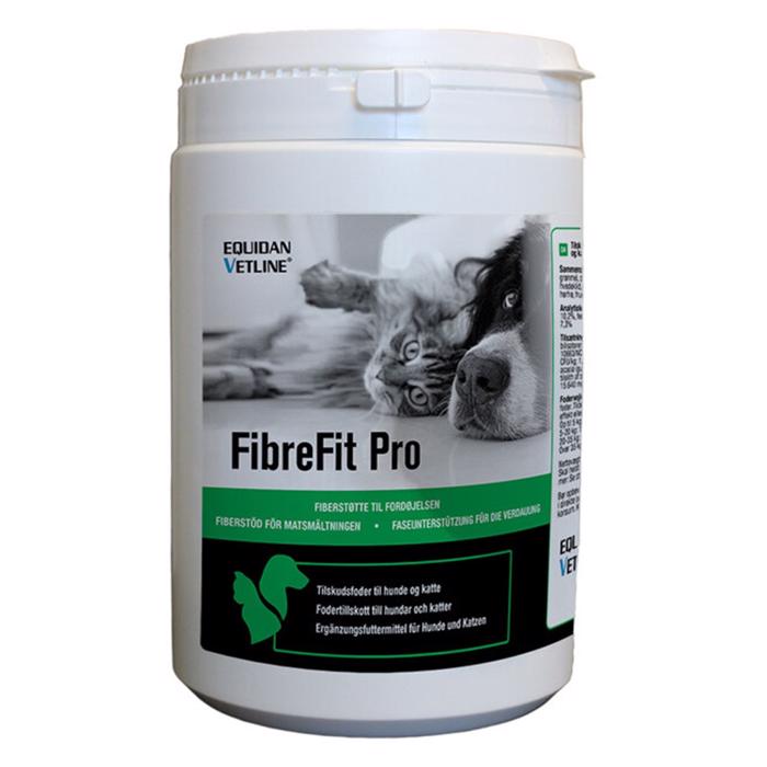 FibreFit Pro Fiberstøtte til Fordøjelsen Hos Hund & Kat 500g