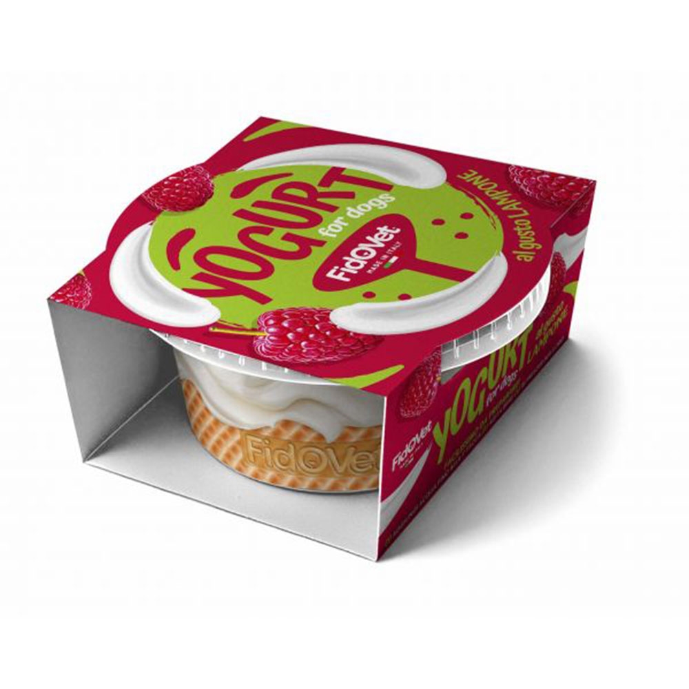 FidOvet Hunde Yogurt med Hindbær 25g