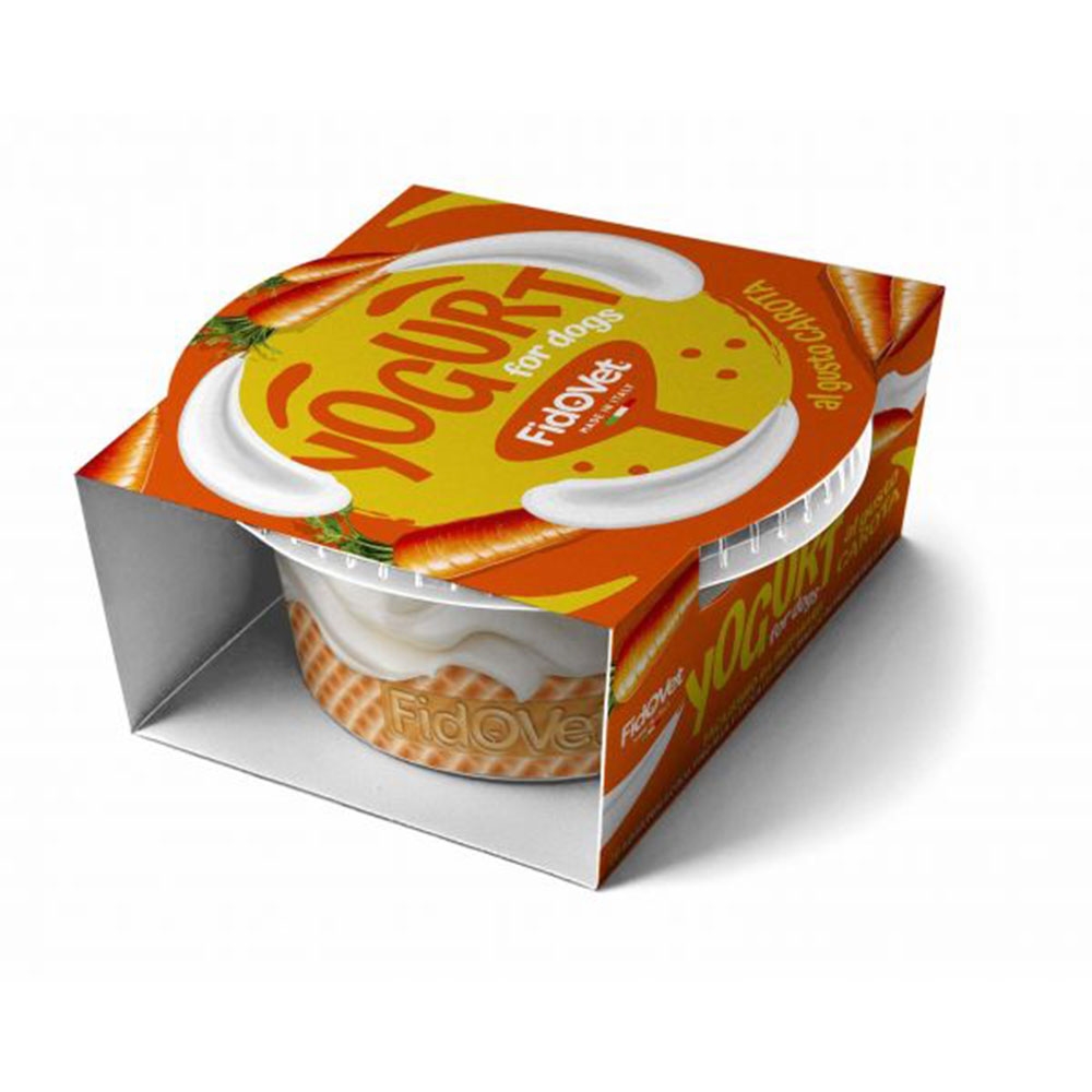 FidOvet Hunde Yogurt med Gulerod 25g