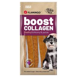 Flamingo Boost Collagen Poutry Pølser Til Hunden 600g