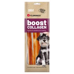 Flamingo Boost Collagen Beef Pølser Til Hunden 60g