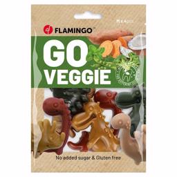 Flamingo GO Veggie Tyggesnack Til Hunden Medium 4 Stk