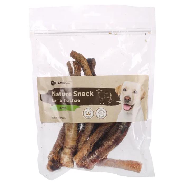 Flamingo Nature Fårestruber Hele Luftrør Natursnack 200g