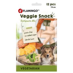 Flamingo Veggie Snack Vegetarian ToothPaste Mix 12 Stk