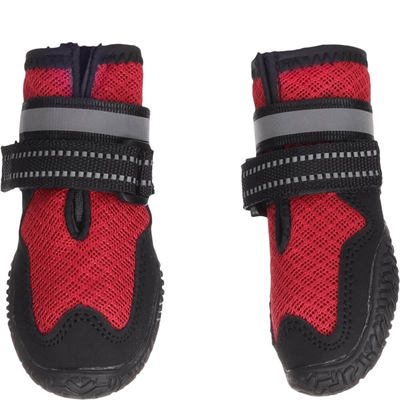 Hundesko Til Alt Slags Vejr Model GAYO Red 2stk 