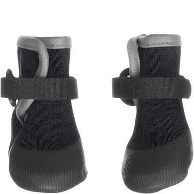 Hundesko Justerbar & Skridsikker Model Magna Trendy Sort 2stk