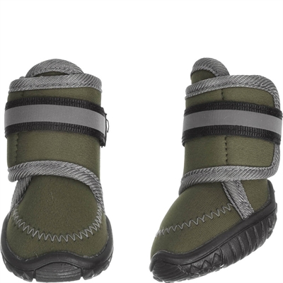 Hundesko Design KAJAN Skridsikker All-Round sko Armygrøn