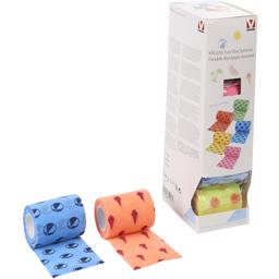 Kruuse Fun Flex SUMMER Selvhæftende Bandage 10 cm