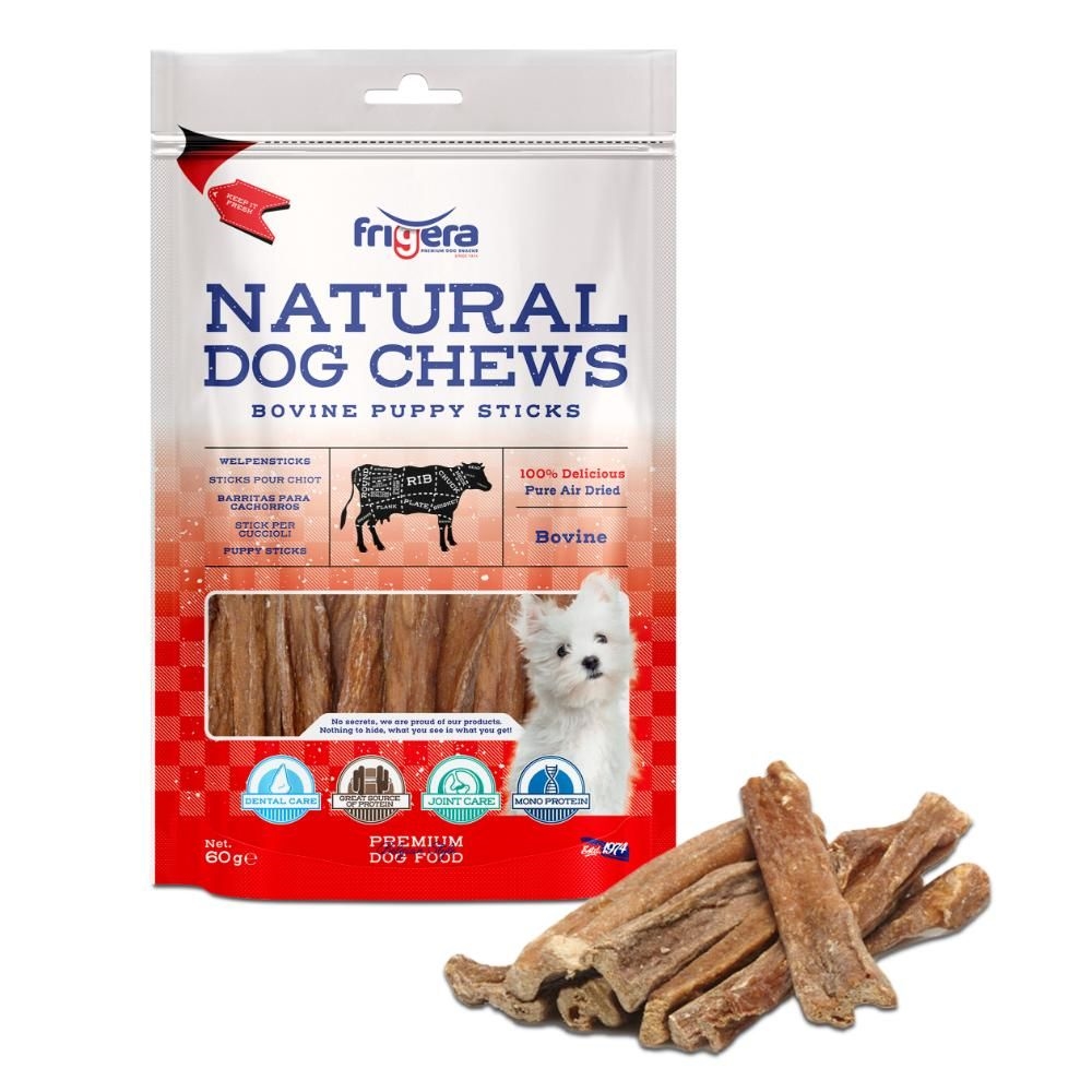 Frigera Natural Dog Chews Ox Tail Oksehaler 250g