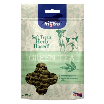 Frigera Soft Treats Herb Based Godbidder med Grøn Te 150g