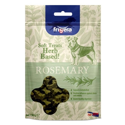 Frigera Soft Treats Herb Based Godbidder med Rosmarin 150g