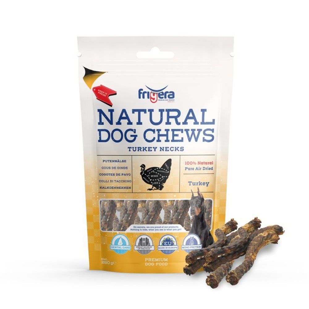 Koop Frigera - Natural Dog Chews Bovine nibble Mix 250gr
