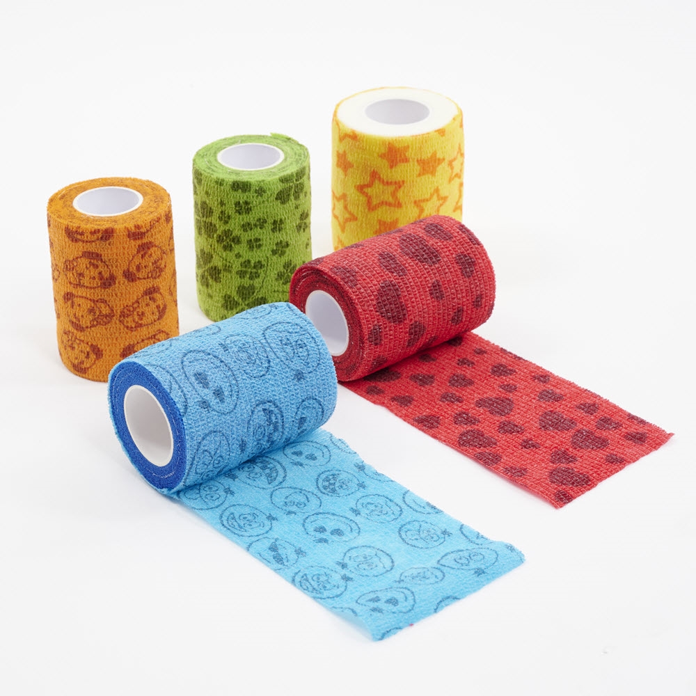 Gøre en indsats tiggeri kompas Kruuse Fun Flex CARE Hunde Bandage 5,0 cm