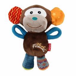 GiGwi Plush Friendz Monkey Legetøj Til Små Hunde & Hvalpe